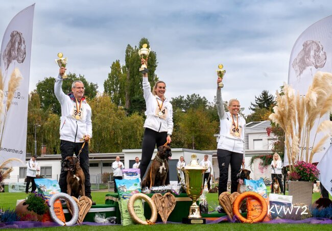 DM FCI IGP 2025 in Frankfurt - Mareike holt mit Calito 280 Punkte - Herzlichen Glückwunsch !!